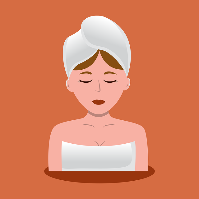 ピーリング美顔器を正しく使用している様子のイメージ