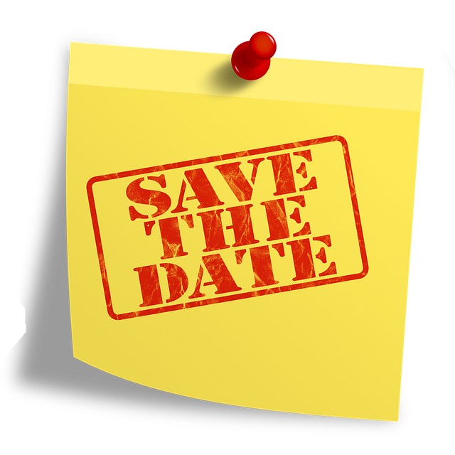 手帳にペンで書き込み、付箋を貼って整理している様子