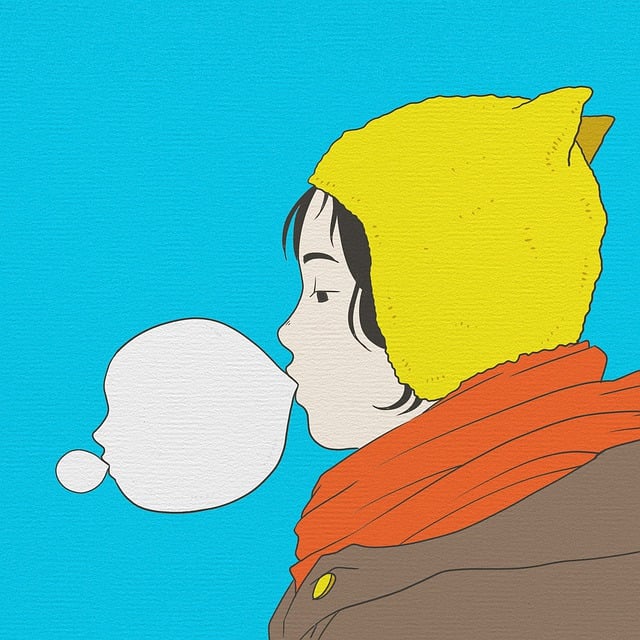 ニット帽を着用した人物と、手洗いしている様子を並べた画像