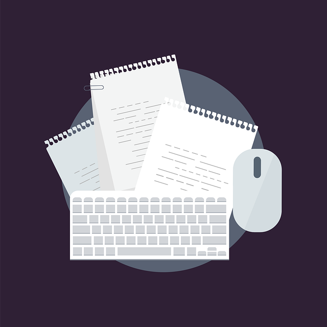 様々な種類のノートが並べられた机の上のイメージ