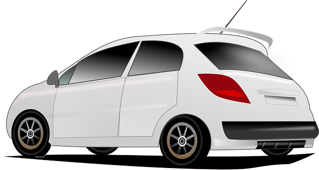 ストレッチポールで背中を伸ばす人のイラスト